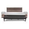 Cama Europea CIC King New Ortopedic + Respaldo Ares + 2 Veladores