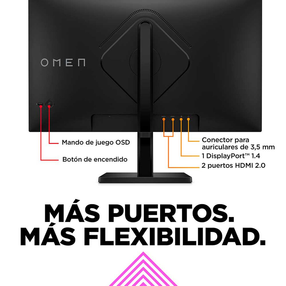 Monitor Gamer HP 780F9AA 27" 1920 x 1080 (FHD)