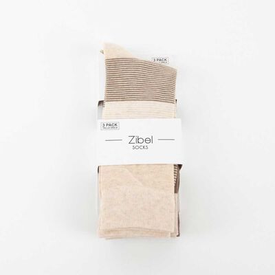 Pack 3 Calcetines Hombre Zibel 