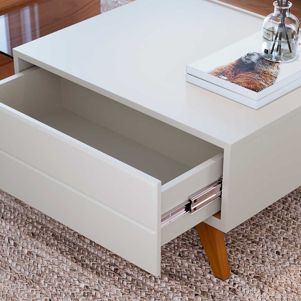Mesa Centro Di Poretti Noronha Blanco