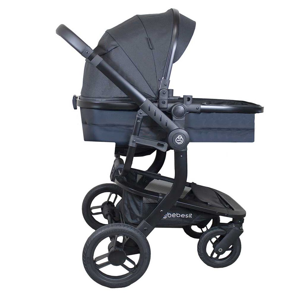 Coche Travel System Taurus Negro Bebesit