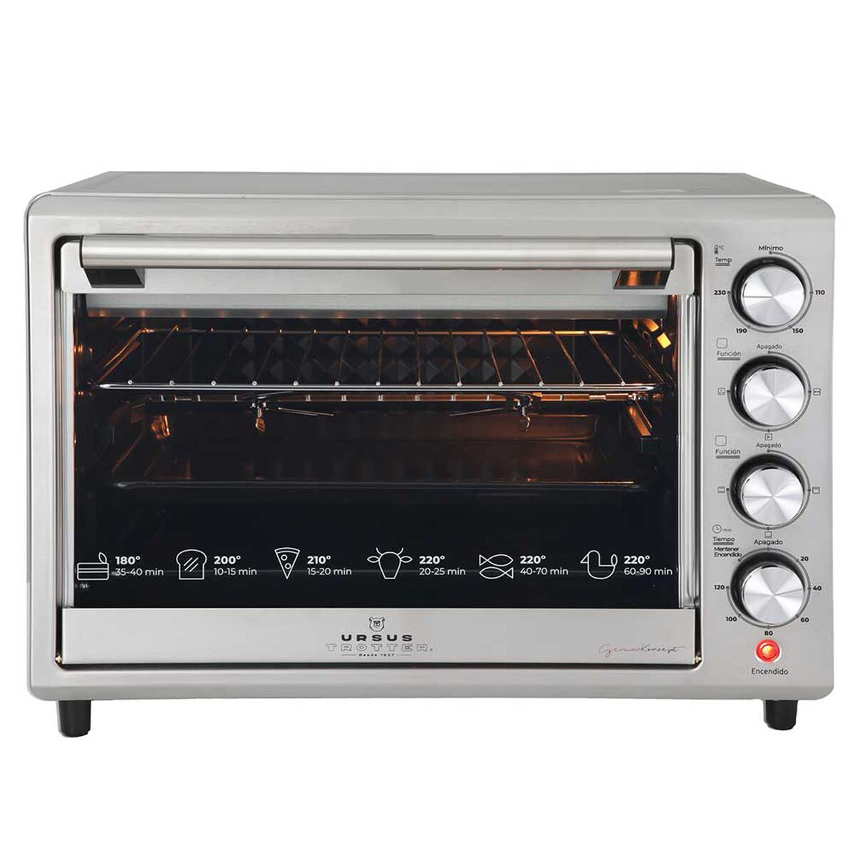 Horno electrico Ursus Trotter  Ut-Backofen Pro-I 38L 38 lts.