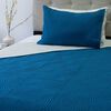 Quilt Doral 1,5 Plazas Azul Beige Origins