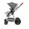 Coche de Paseo Veo 2 en 1 Gris Kinderkraft