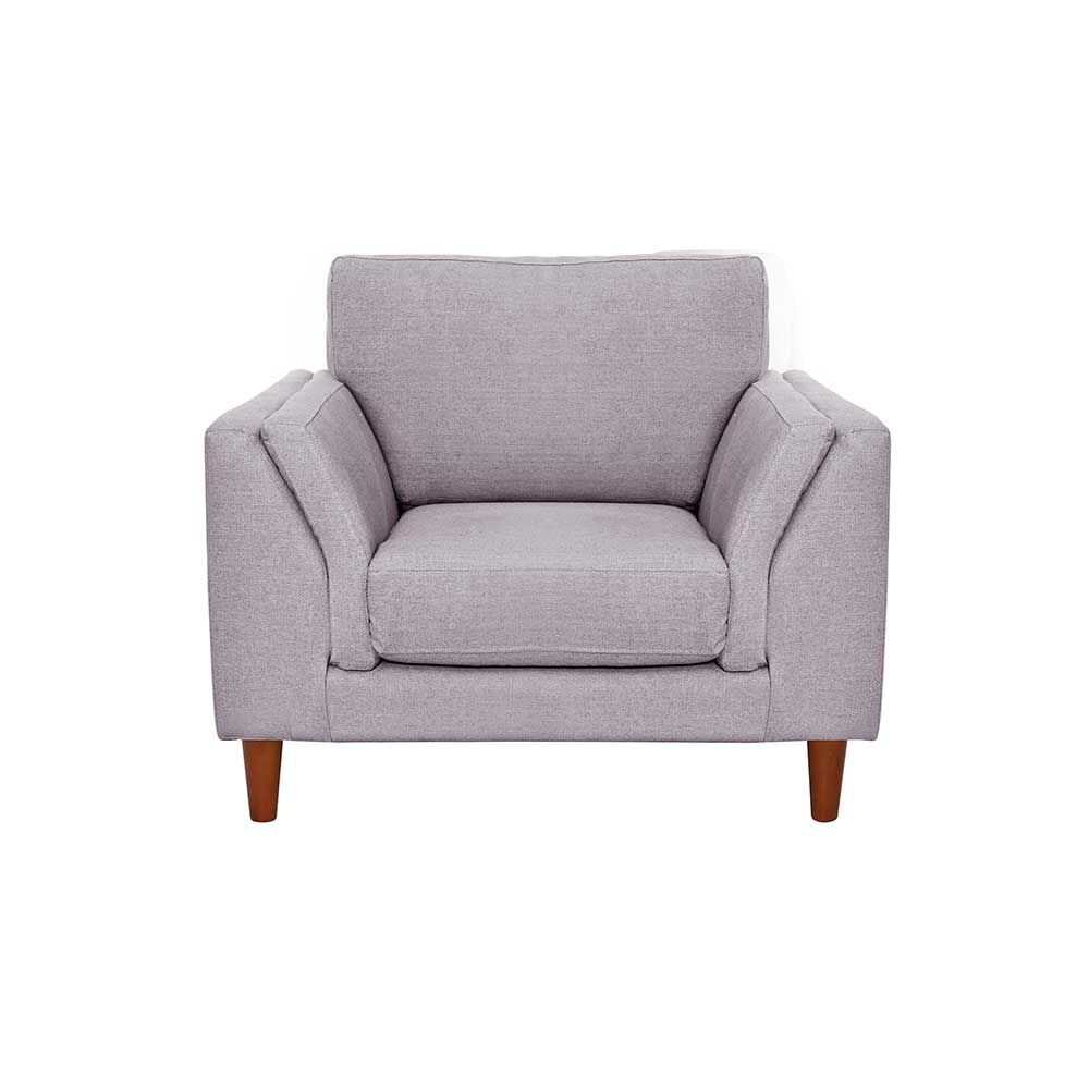 Sofá Latam Home Milan 1 Cuerpos Gris Claro