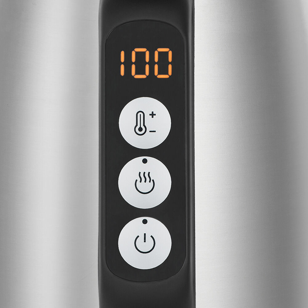 Midea Inox Pro Digital MK-17S30B2 1.7 L Plata, foto 5