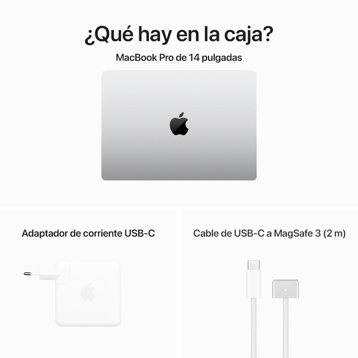 Macbook Pro Apple MXE13CI/A Chip M3 16GB 1TB SSD 14,2" Plata
