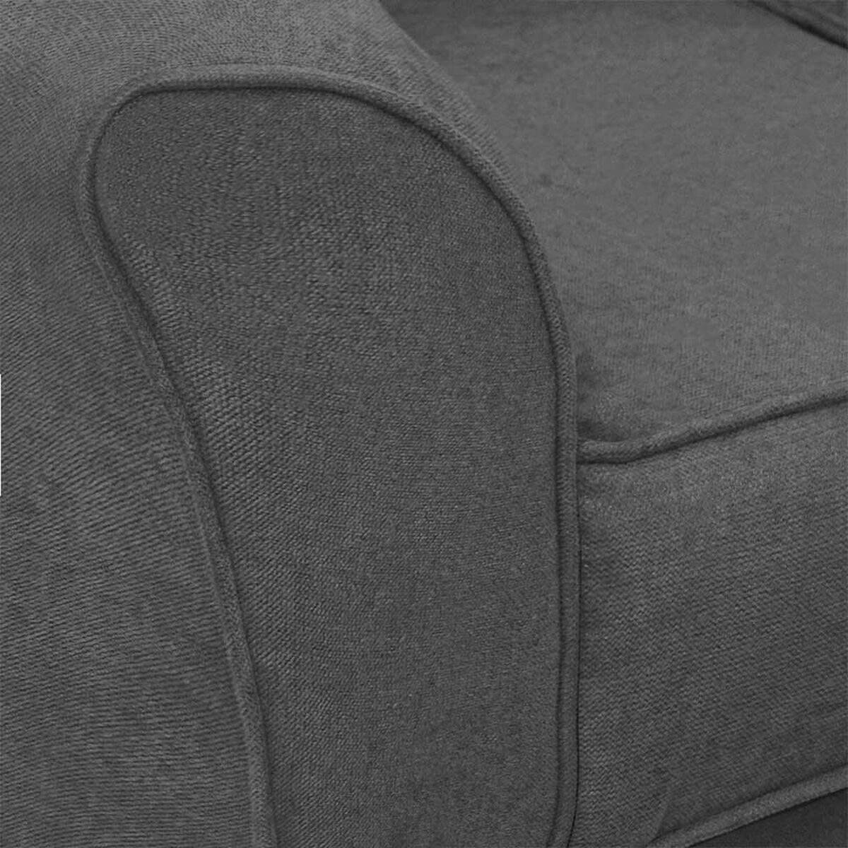 Sof&aacute; Seccional Modular Elegant Detail Minesota 7 Cuerpos Gris