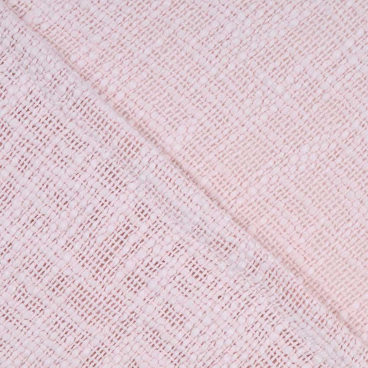 Mantas Algodón Mashini Tejido Rosado 130 x 160 cm