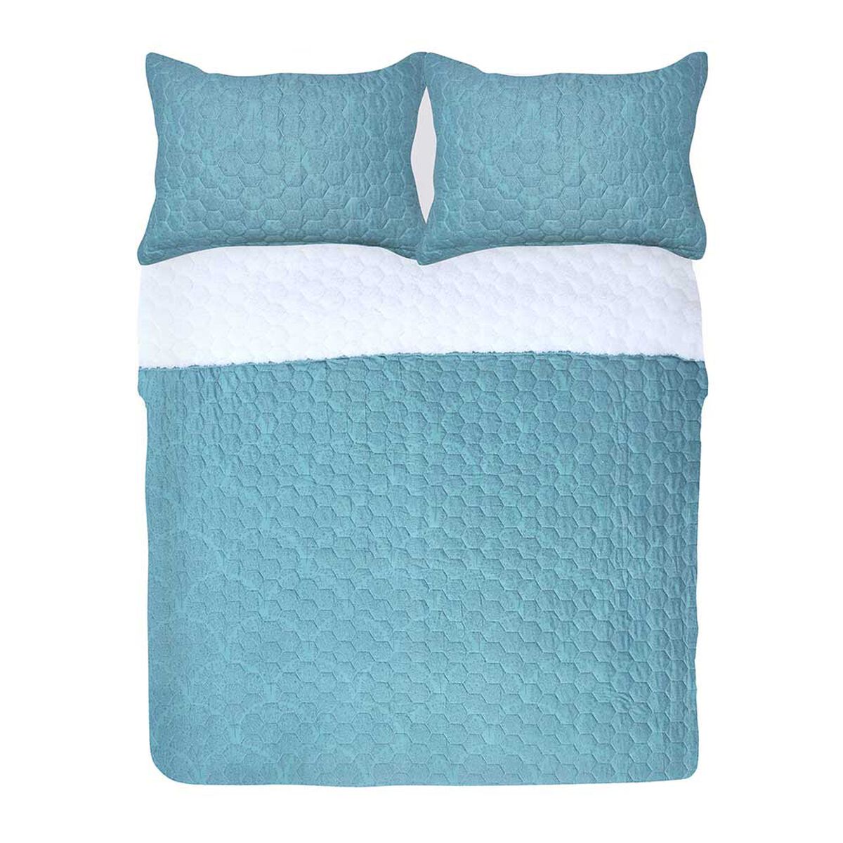 Quilt Estampado Mashini 2 Plazas Multicolor