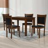 Juego de Comedor Zoy Home Andros 4 Sillas Café