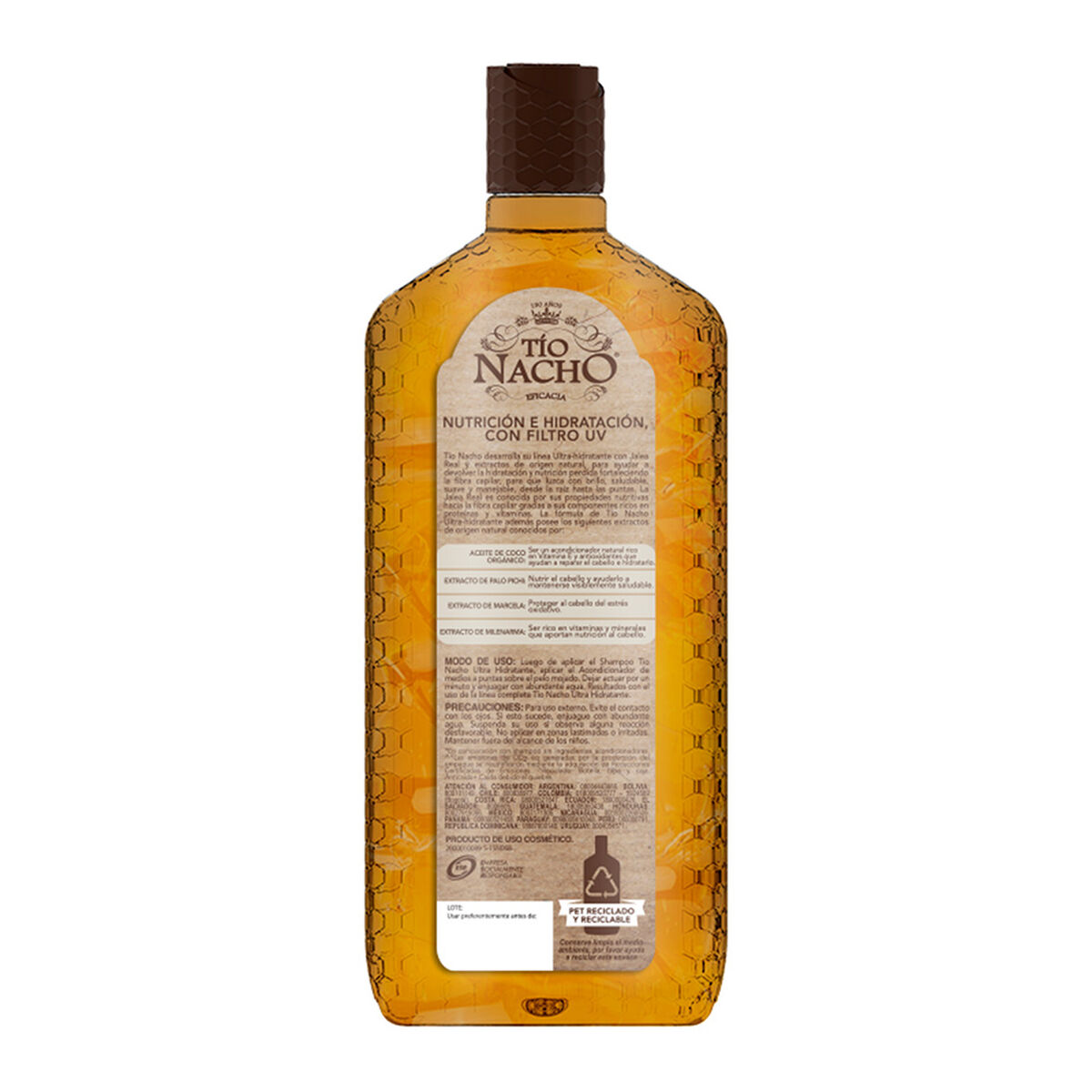 Pack Tío Nacho Coco Ultra Hidratante Shampoo + Acondicionador + Tratamiento