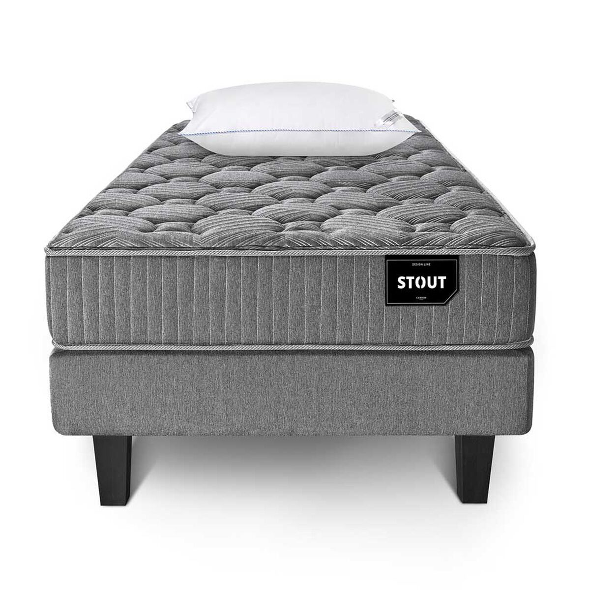 Juegos de Dormitorio Cama Europea Cannon Stout 1,5 Plazas + 1 Almohada