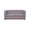 Sof&aacute; Latam Home Roma 2 Cuerpos Gris Claro
