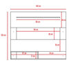 Set Panel TV + Muebles Bar + Mesa de Centro