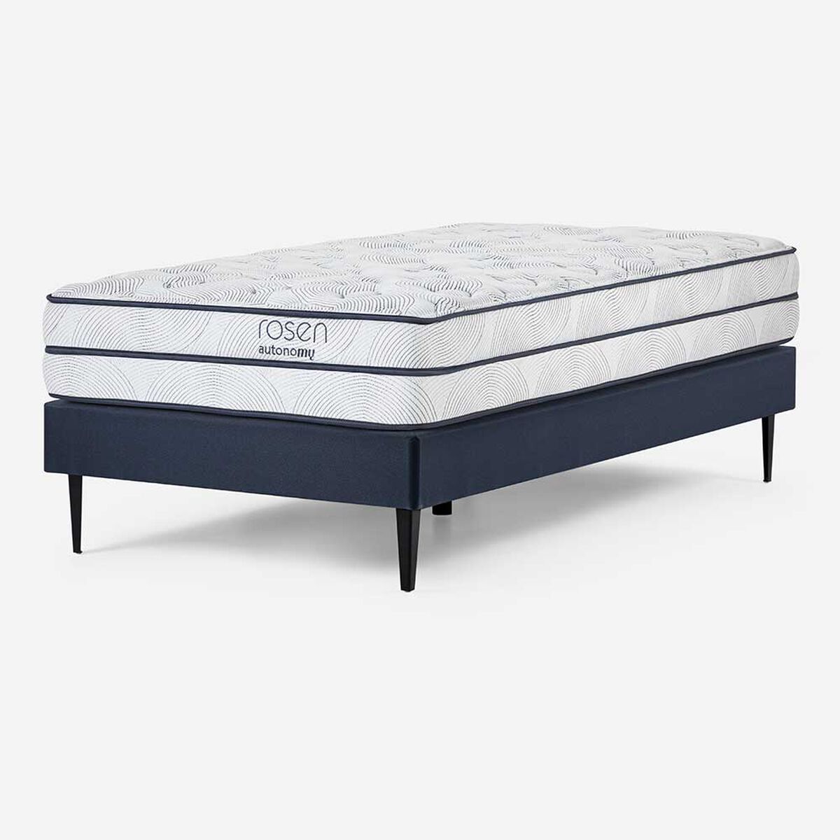Cama Europea Rosen 1,5 Plazas Autonomy Sky