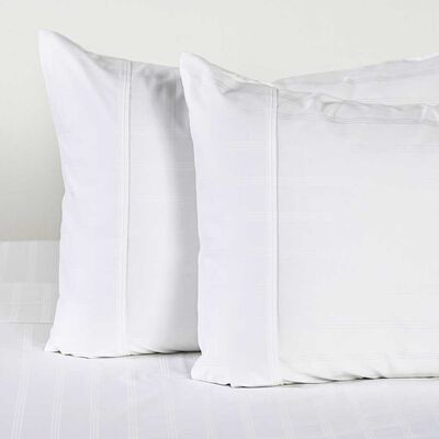 Imagen 2 del producto Juego de Sábanas CannonKing 500 Hilos Dobby Thin White