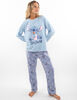 Pijama Polar Mujer Stitch