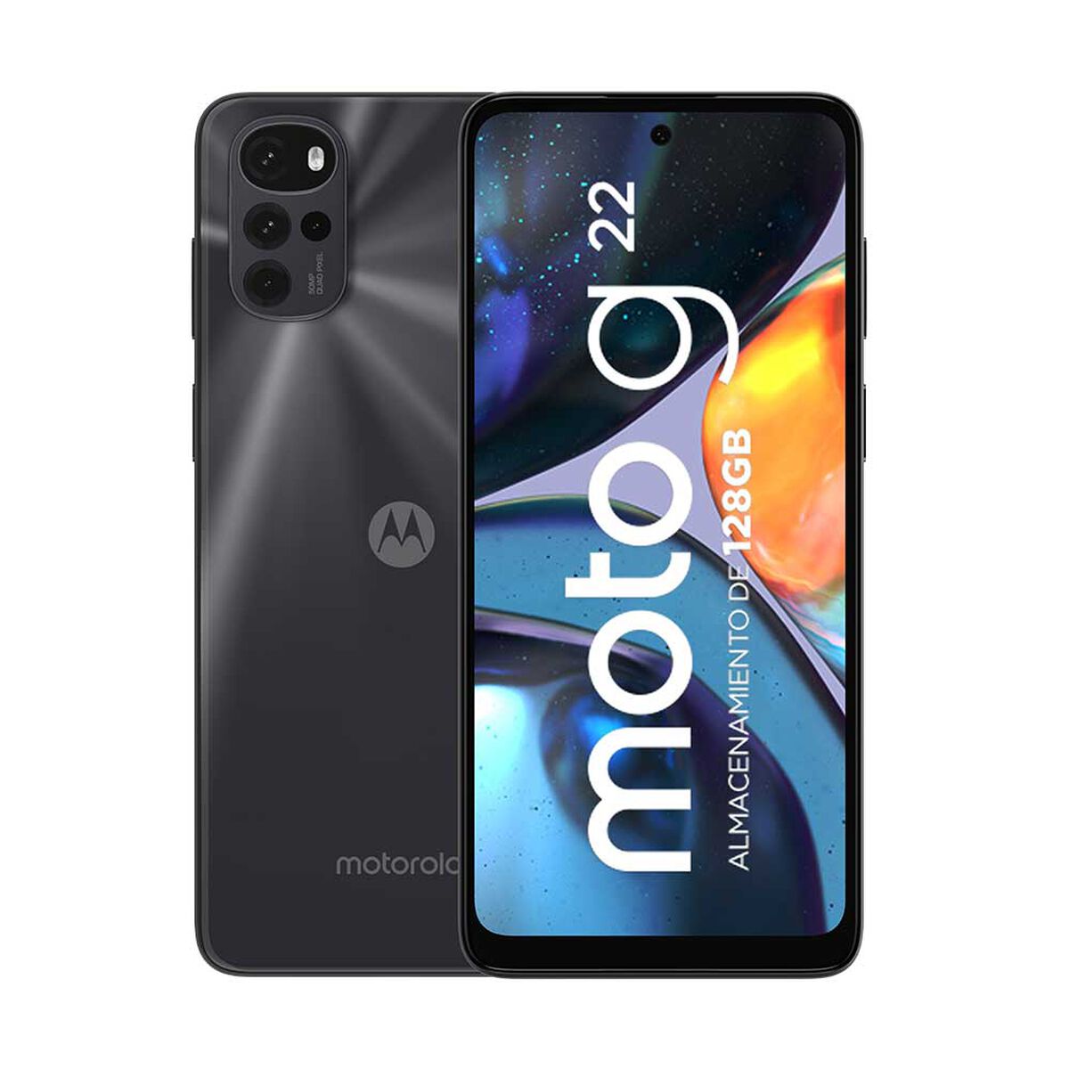 Celular Motorola Moto G22 128GB 6,53" Negro Liberado