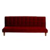 Fut&oacute;n Latam Home Turin Velvet 3 Cuerpos Burdeo