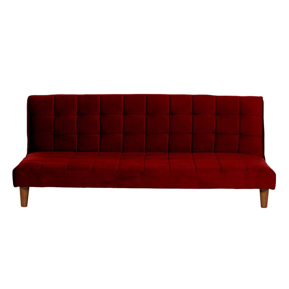Fut&oacute;n Latam Home Turin Velvet 3 Cuerpos Burdeo