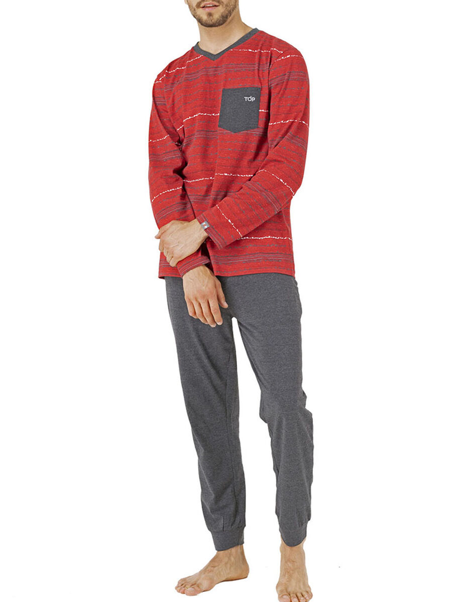 Pijama de Algodón Hombre TOP