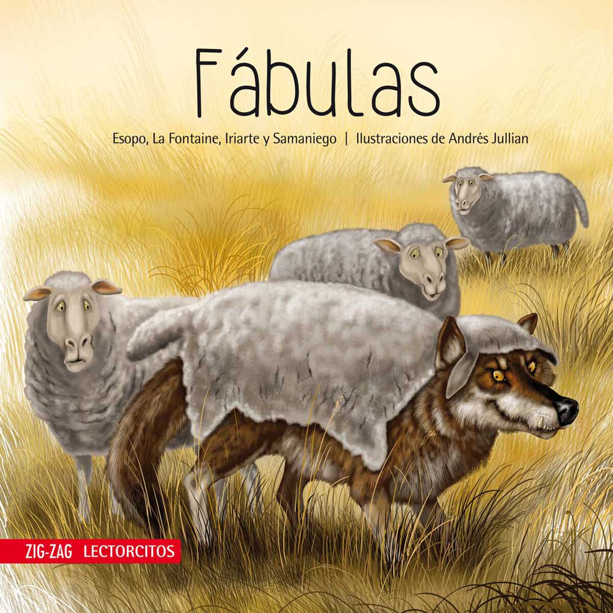 Libro Fábulas Esopo; La Fontaine; Iriarte; Samaniego Zig-Zag