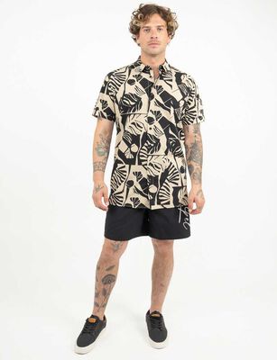 Imagen 2 del producto Camisa Manga Corta Hombre Zibel Azul-Piedr, Beige, Blanco, Verde