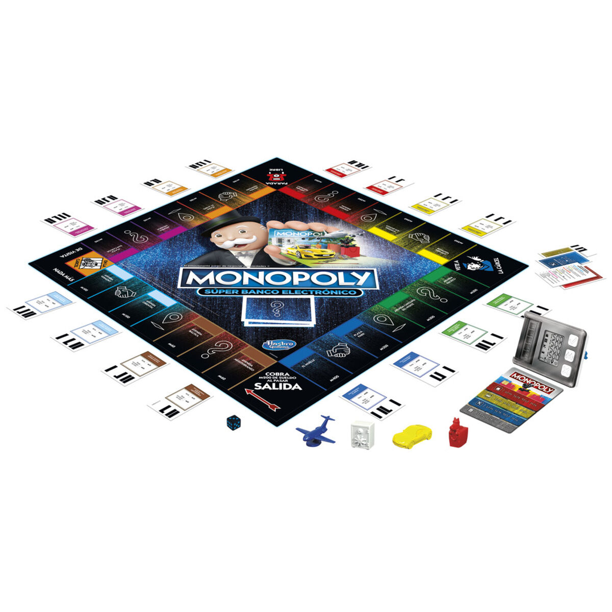 Juego de Mesa Monopoly Super Banco Elecrónico