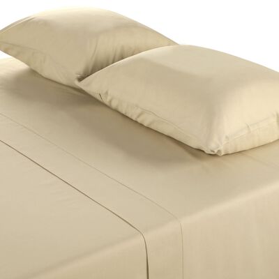 Imagen 2 del producto Set Sabanas CIC 144 Hilos 2 Plazas Taupe