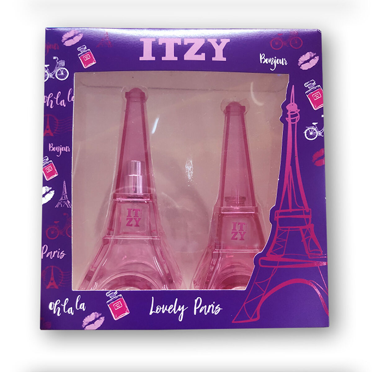 Set de Perfume Itzy Lovely Paris EDT 50 ml + 30 ml