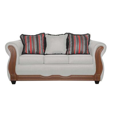 Sofá Black Factory Sofia 3 Cuerpos Crudo