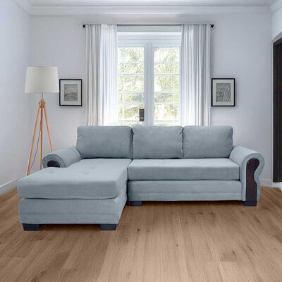 Imagen 1 del producto Sofá Seccional Living Factory Oregon 4 Cuerpos Gris