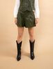 Short Corto Ecocuero Mujer Zibel