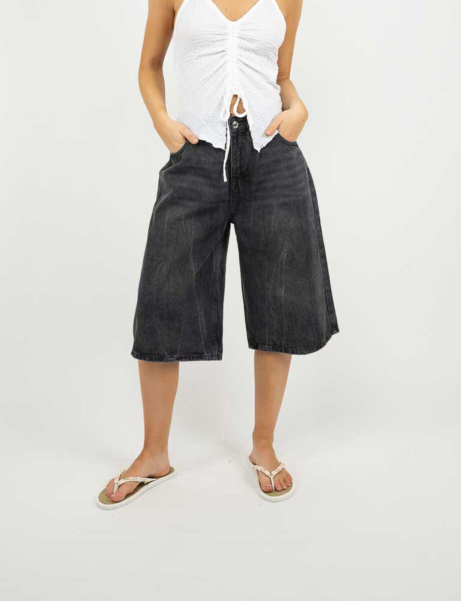 Bermuda Denim Mujer Icono