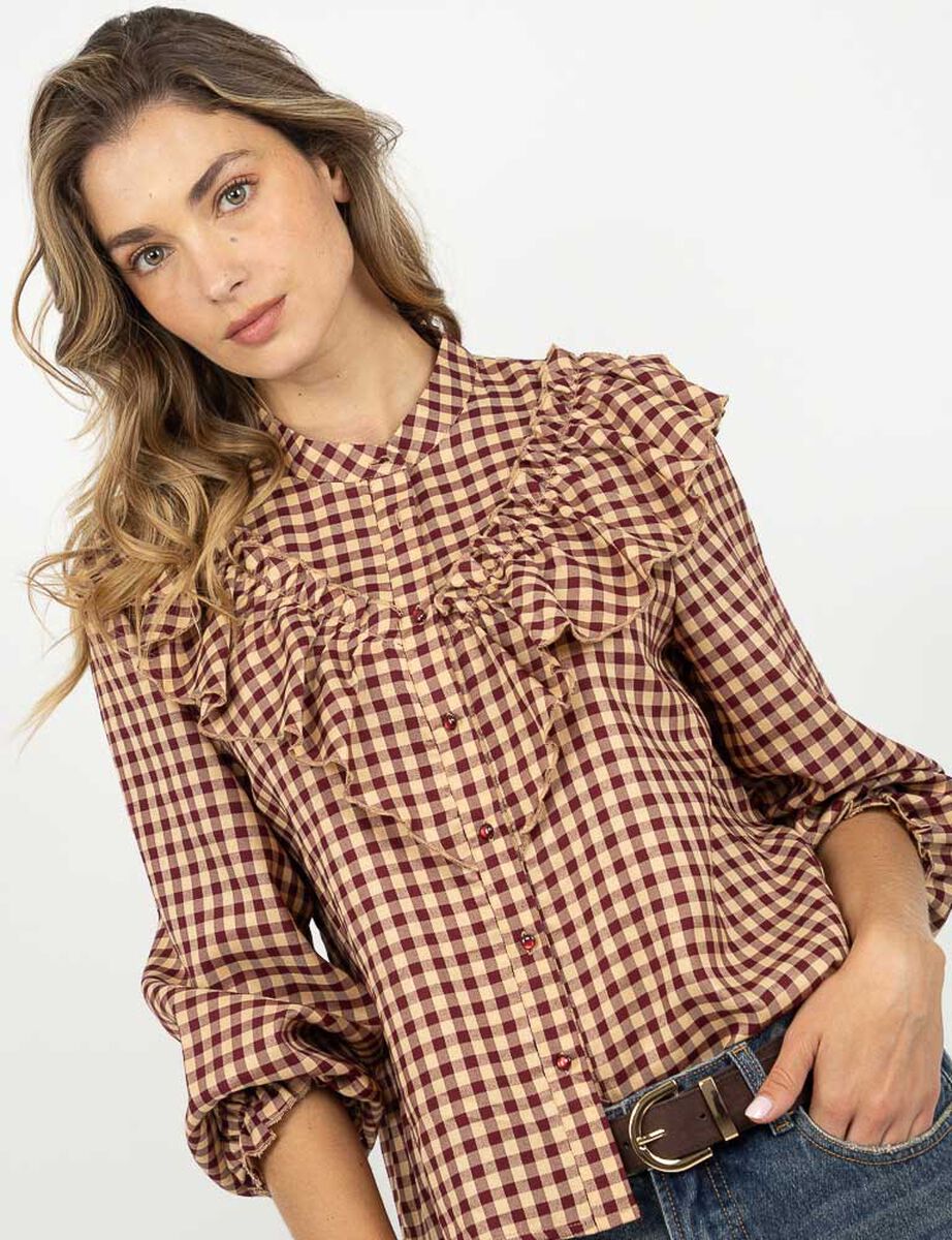 Blusa Manga Larga Mujer Zibel