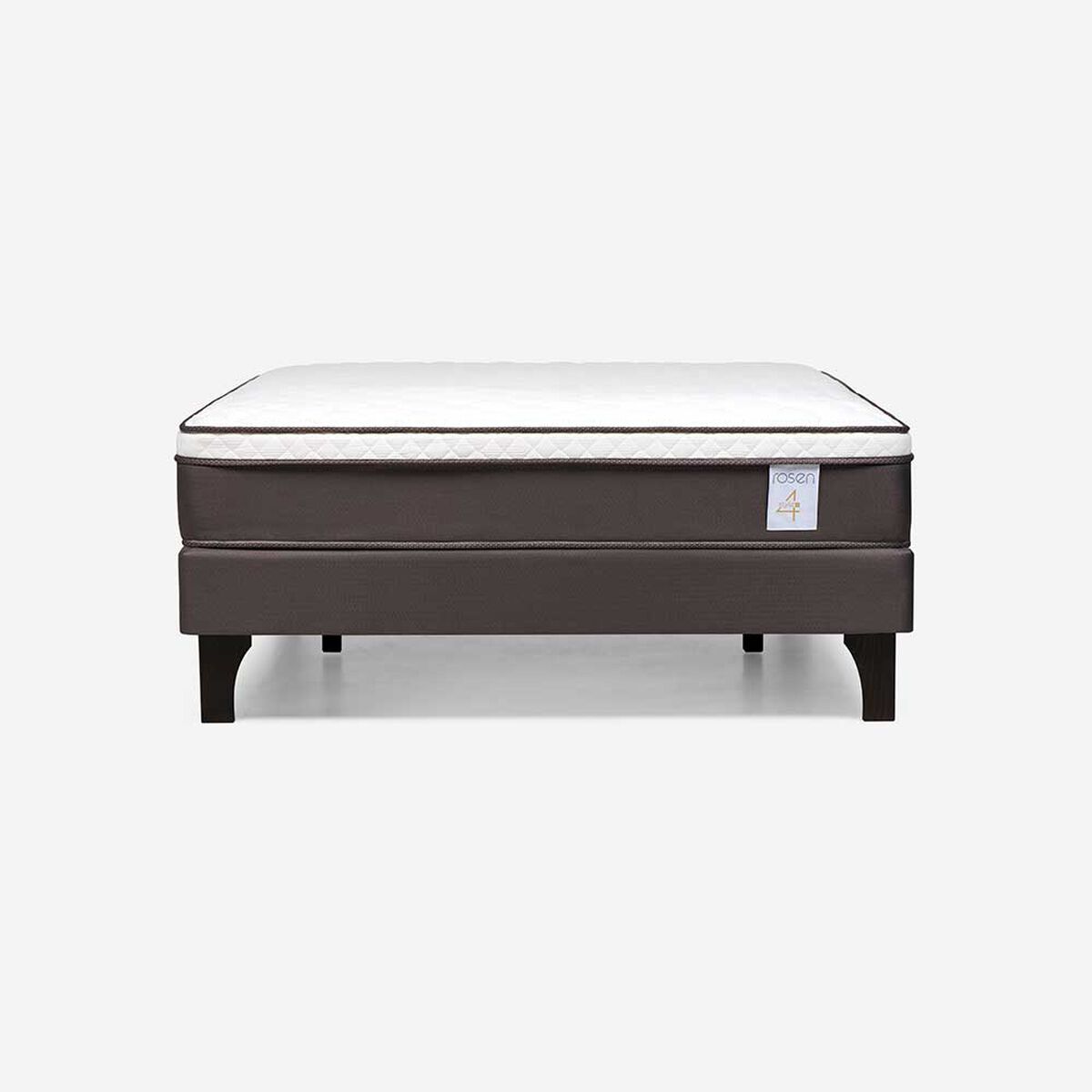 Cama Europea Rosen 2 Plazas New Style 4 Plus