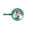Sartén Acero Inoxidable Doral Montecarlo 24 cm Turquesa
