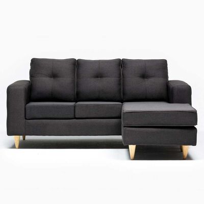 Imagen 1 del producto Sofá Seccional Kea Infinity Tela 3 Cuerpos Gris