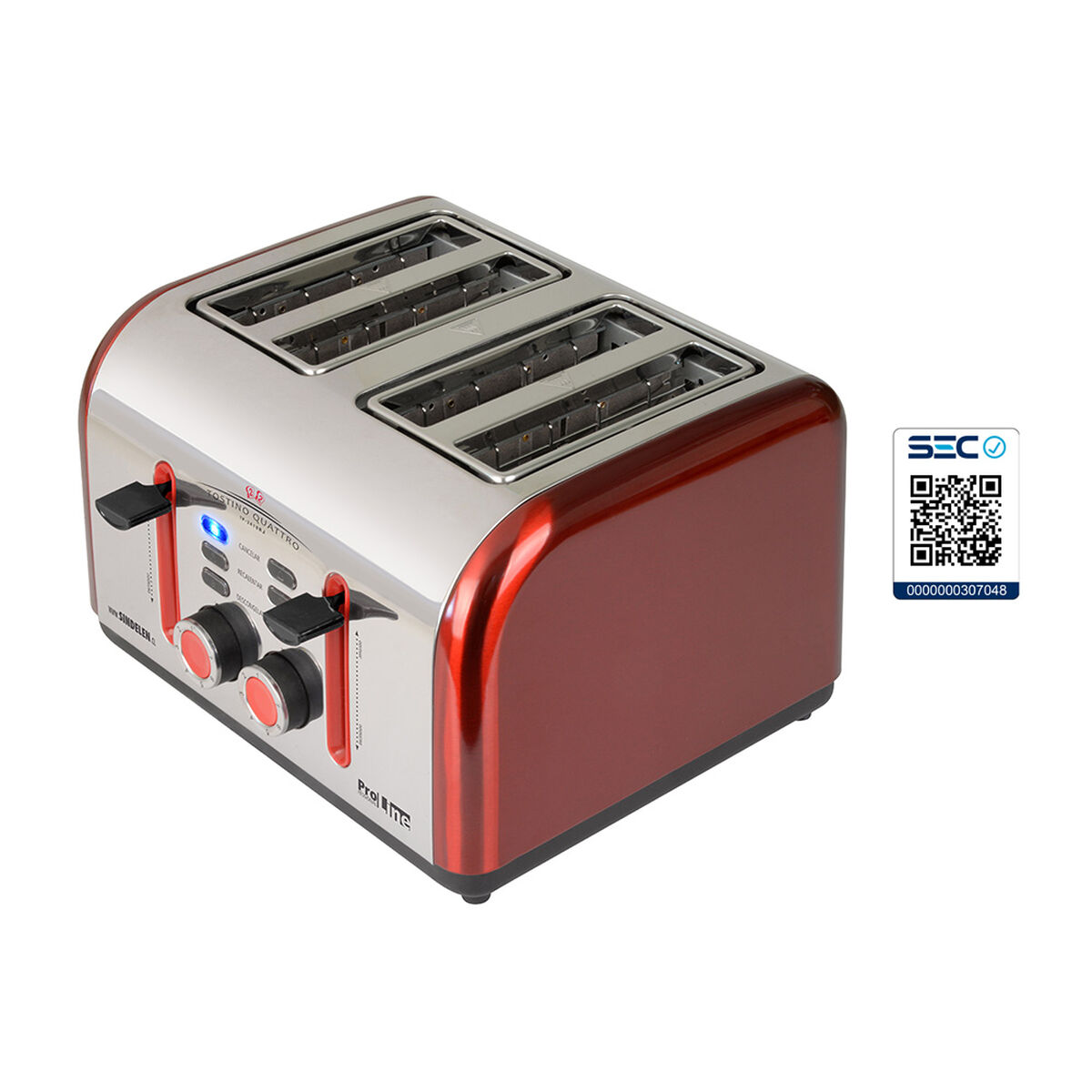 Tostador de Pan Sindelen TP-2410RJ