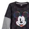 Polera Manga Larga de Algodón Niño Mickey