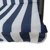 Sillón Columpio para Terraza Casanova 3 Cuerpos Azul Blanco