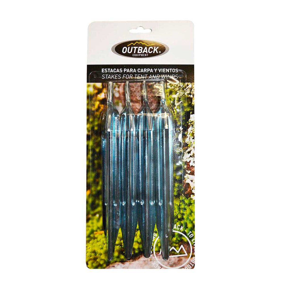 Estacas Outback para Carpa y Viento