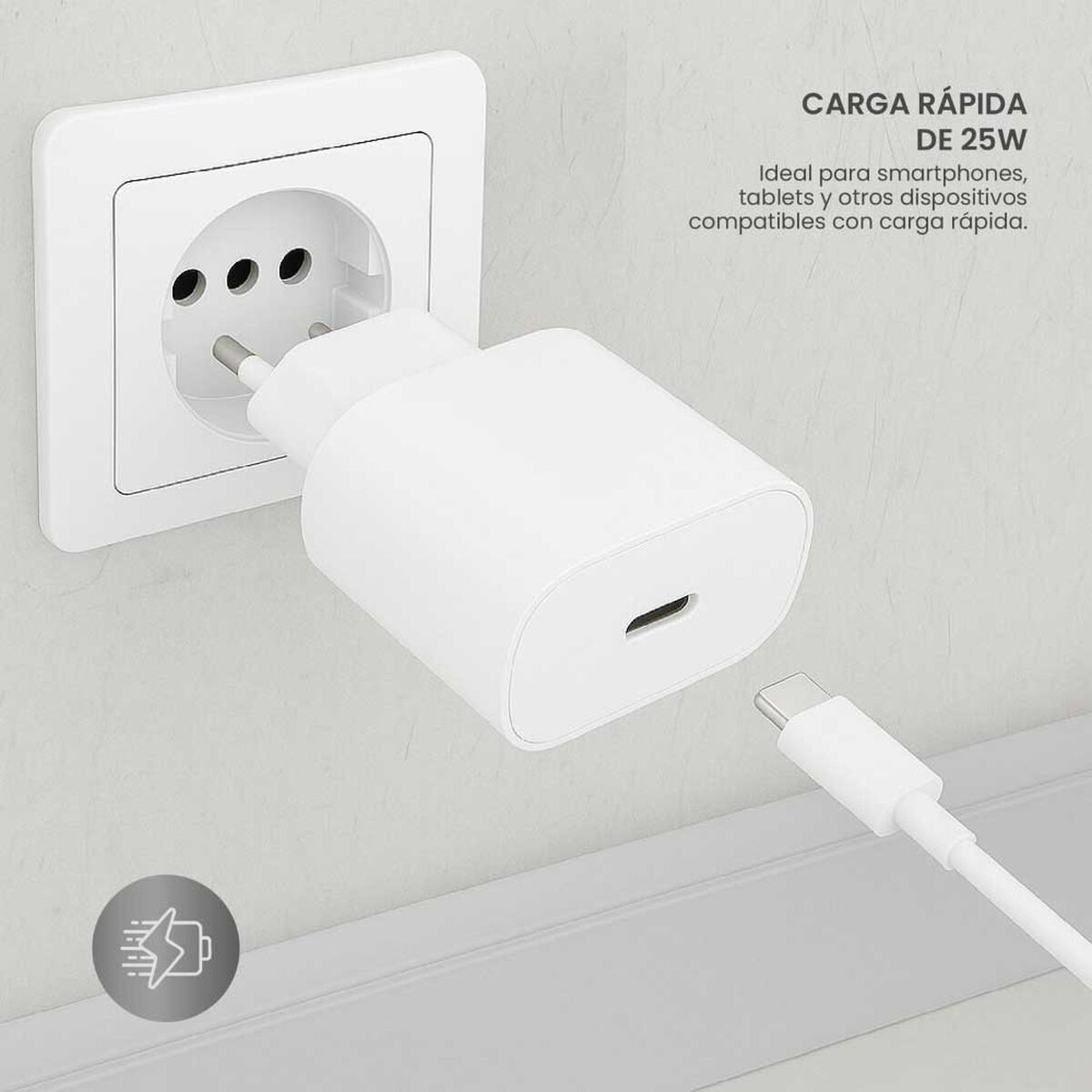 Cargador Levo 25W USB-C