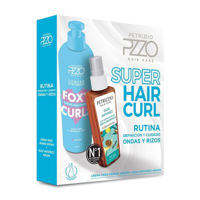 Set Super Hair Curl Crema de Peinar + Óleo Petrizzio