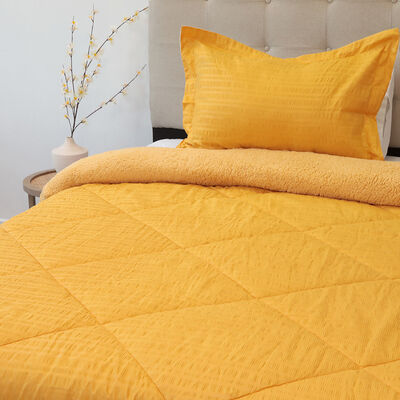 Imagen 2 del producto Plumón Doral 1,5 Plazas Senses Mostaza