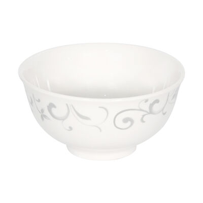 Set Bowls Doral Flor 4 Piezas Gris