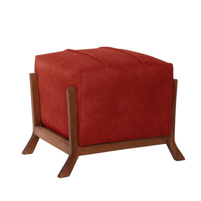 Imagen 1 del producto Pouf Latam Home Marsella Cuero Kentucky Rojo