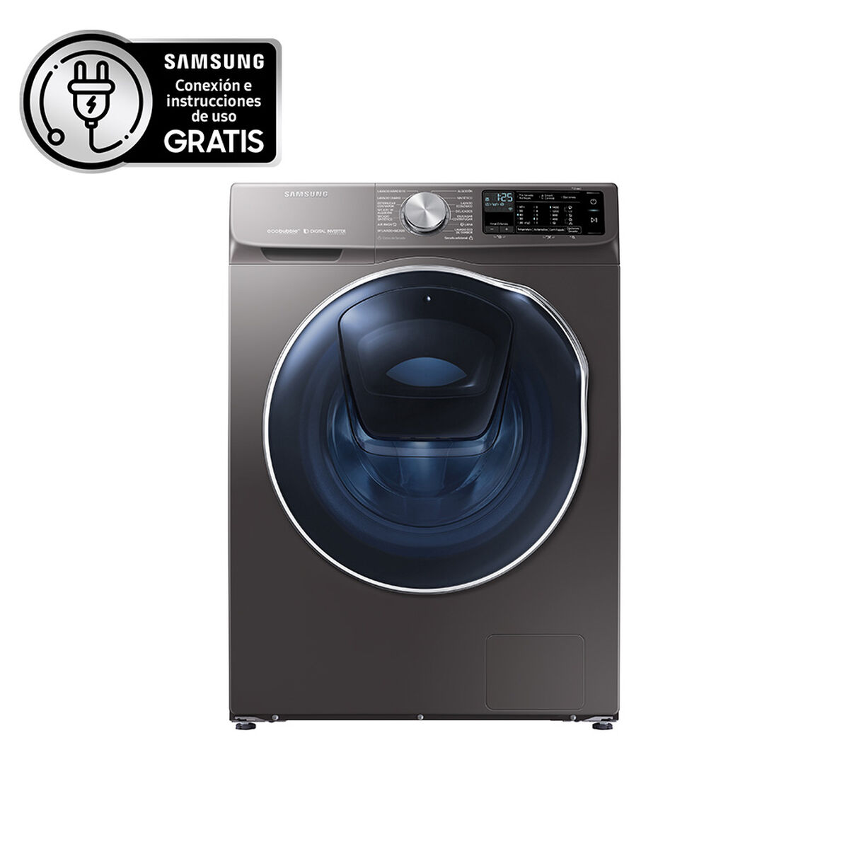 Lavadora Secadora Con Add Wash Samsung WD12N64FR2X/ZS 12/7 kg.