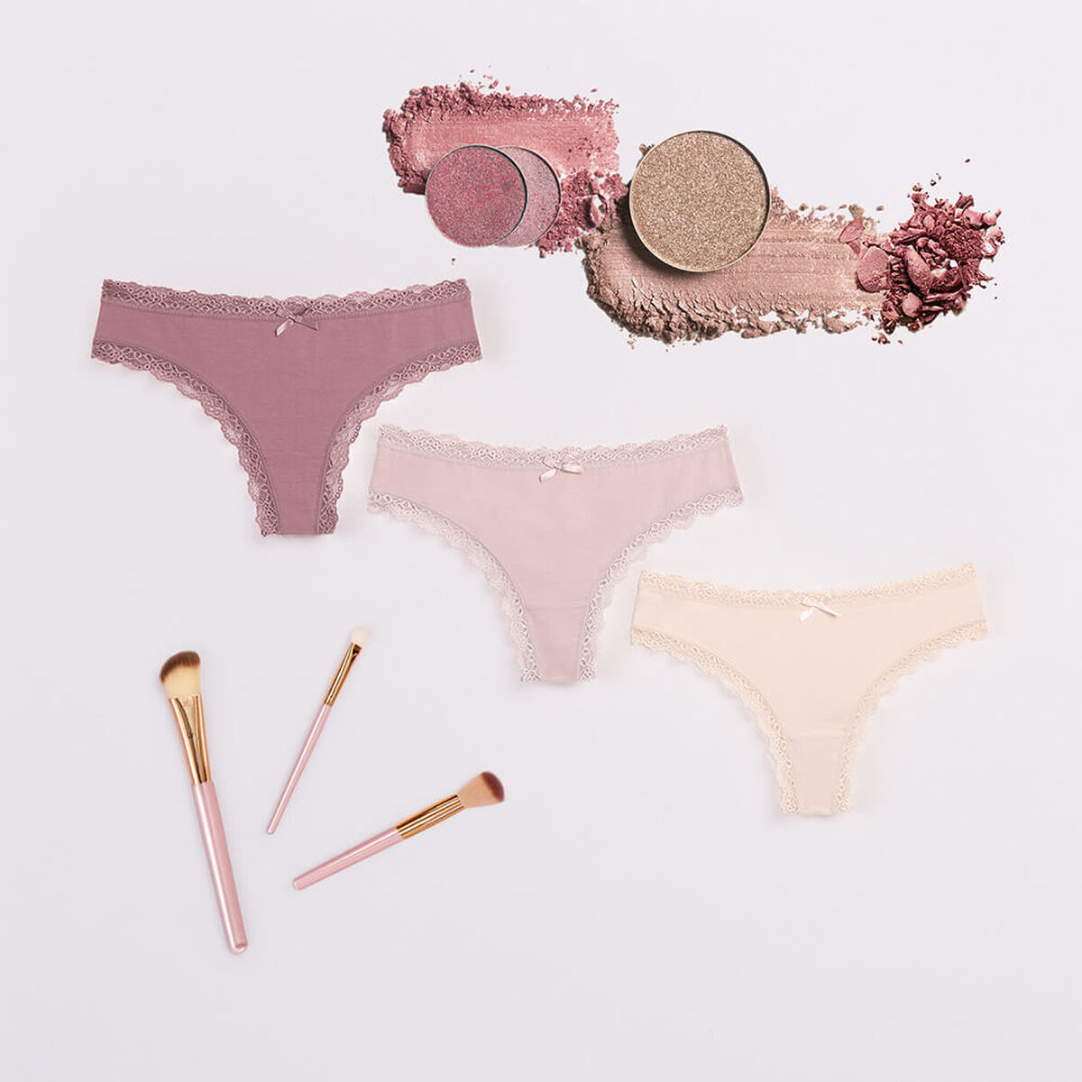 Pack 3 Unidades Calz&oacute;n Culotte Mujer Intime